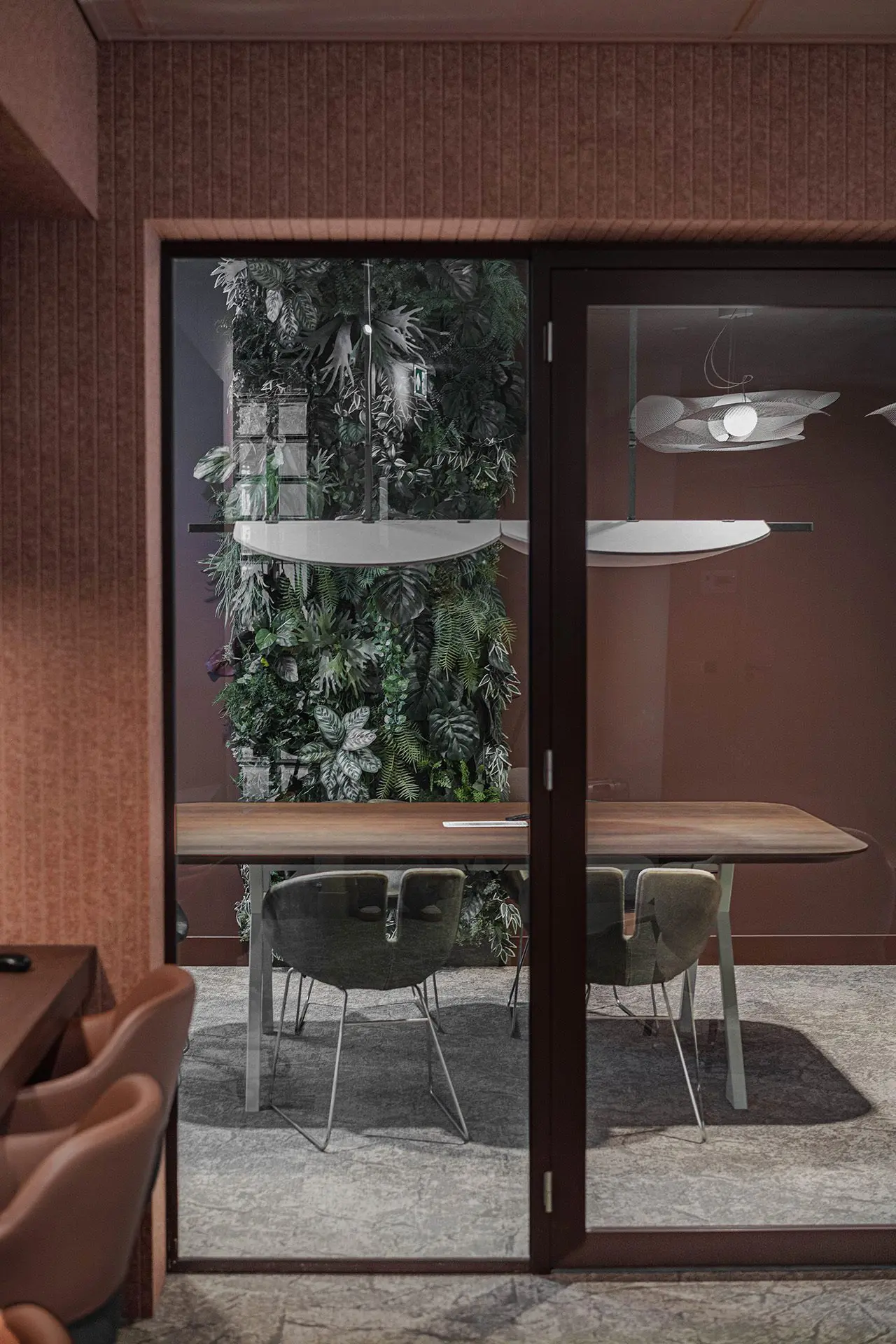 Contemporary workspace interior design